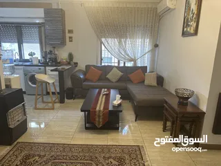  2 شقة مفروشة مرتبة للإيجار خلف فندق جنيفا وجمعية خليل الرحمن في السابع