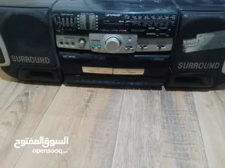  1 مسجل وراديو شارب ياباني