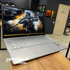  4 لابتوب Hp pavilion لون سلفر