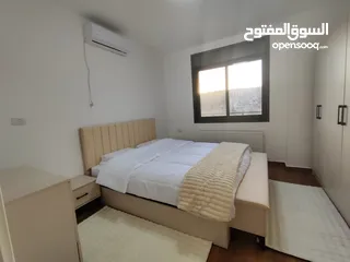  8 شقة جديدة مفروشة مع حديقة للإيجار – عين منجد  شارع إسكان المهندسين