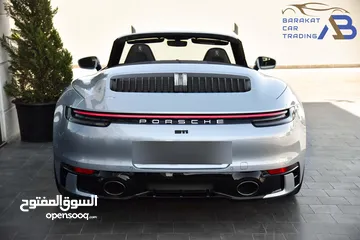  6 بورش 911 كاريرا وارد وكفالة الوكالة 2022 Porsche 911 Carrera Convertible