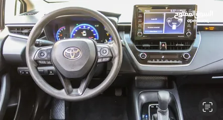  14 تويوتا كارولا هايبرد 2021 بحالة الوكالة Toyota corolla