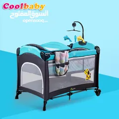  8 سرير بيبي ماركة cool baby 970