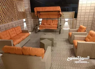  15 طقم راتان 5 مقاعد