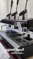  4 مكينة قهوة رانشيلو كلاس7 نظيفة جدا للبيع