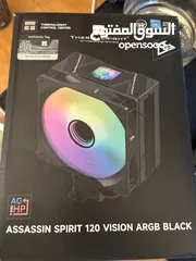 1 Thermalright Assassin Spirit 120 Vision ARGB Black (نسخة الشاشة)