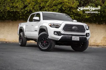  2 Toyota Tacoma TRD offroad 2018 4x4 تاكوما جمرك جديد