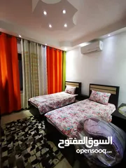  8 شقة مفروشة فخمة للايجار في عبدون /مع بلكونة / مساحة 180م/ اثاث مميز