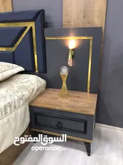  4 غرفه كامله جديده لون رصاصي جوزي