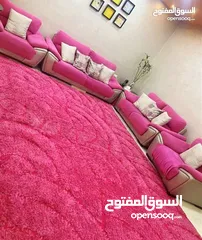  2 طقم كنب 7 مقاعد + سجاد 3*2 عدد 2