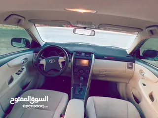  15 تويوتا كورولا 2013 للبيع فحص بسعر مغري جداً