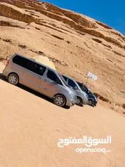  6 باص توصيل7 ركاب رحلات  استقبال من وإلى المطار جسر الشيخ حسين ،. Minivan recei