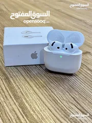  15 أختار الأصلي وريح راسك النسخة الأحدث والأقوى  بطارية تصل إلى 5ساعات من الأستخدام Apple AirPods 4 AN