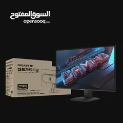  1 شاشة من جيجا بايت مفتوحة ومجربة ومرجعة على الكرتونة