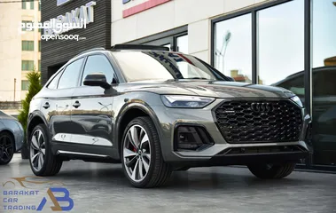  22 اوديQ5 اس لاين مايلد هايبرد بلاك ايديشن وارد وكفالة الوكالة2023 Audi Q5 Quattro S Line Black Edition