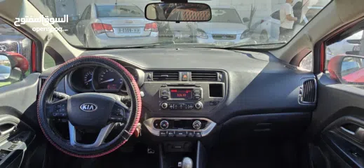  6 كيا برايد  2015 اتوماتيك مع فتحه