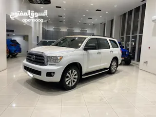  1 For Sale: 2015 Toyota Sequoia Limited (White)