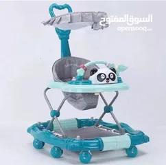  1 دراجة تعليم المشي للأطفال الأكثر طلب ماركة nino وصاحبة الجودة المعروفة والعالية  - بلاستيك متين