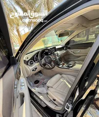  10 للبيع مرسيدس C 200 خليجي AMG   موديل 2015 "نظييف" بدون حوادث