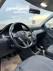  13 سكودا رابيد موديل 2015 ديزل اصل برايفت يد ثانية محرك 1600 جير عادي