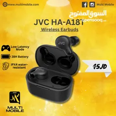  1 سماعة JVC HA-A18T (جديدة)