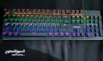  4 keyboard gaming imice-x80 كيبورد جيمنج