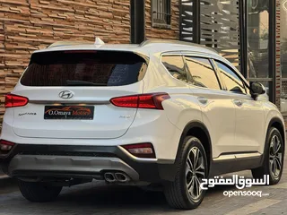  4 فرصة نادرة – Hyundai Santa Fe بانوراما  (6+1 مقاعد أصلية) عداد قليل و أصلي و فحص نخب one million