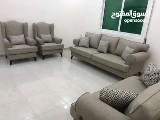  10 طقم كنب امريكي 7مقاعد فاخر جدا