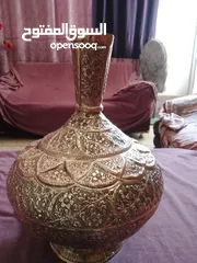  5 Antique Copper Kashmiri Water Storage Pot copper made Surai Original Old Hand Fine Engraved