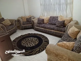  1 طقم كنب مستعمل بحله كويس
