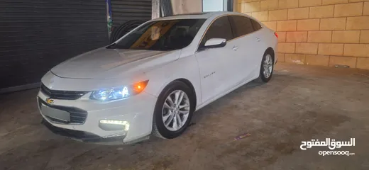 2 شيفروليت ماليبو موديل 2017 ترخيص وتامين شامل لشهر 6/2026 للبيع بسعر 65000 شيكل