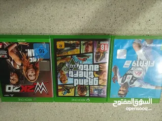  1 سيديات XBOX one بسعر رهيبب الثلاث بسعر واحد