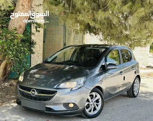  1 اوبل كورسا 2018 . فل اوتوماتيك . يد اولى . اصل برايفيت . ترخيص + تأمين جديد . سياره بحال الشركه