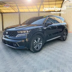  2 كيا سورينتو 2021 فل كامل عدا الفتحة 7 مقاعد وارد كوري