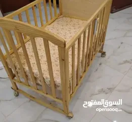  2 سرير اطفال هندول وكفران