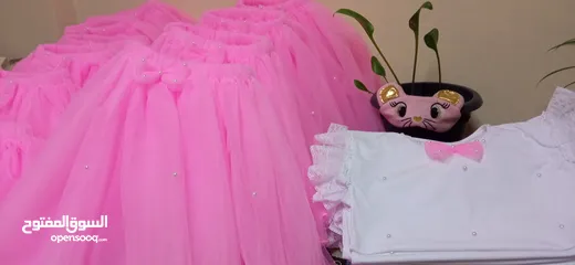  7 طقم باربي مميز لجميع المناسبات وجميع الاعمار والألوان متوفره