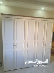  3 خزائن ملابس خشب لامنيت 18م او لاتيه حسب الطلب جميع المقاسات الون اختياري