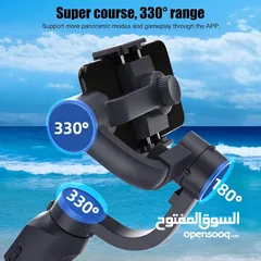  10 المثبت الذكي المضاد للاهتزاز (حامل بانورامي)Smartphone Gimbal Stabilizer, F10 Handheld 3-Axis Phone
