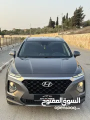  1 SANTA FE 2019/18 هونداي سنتافي 2019/18 فل إضافات عدا الفتحة  سعر حرق حرق كاش  طلاء اصلي بلكامل