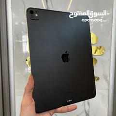  6 iPad Pro 13-inch (M4) Wi-Fi + Cellular Battery  : 100%