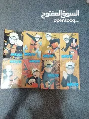  4 naruto manga 8 books