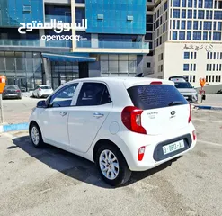  4 كيا بيكانتو 2020 فل بصمة  عداد قليل ( 50 ) ألف كيلو