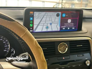  7 لكزس Rx350 زيرو رقم بغداد لون ابيض سقف بانوراما  مغلفة افلام حماية بالكامل