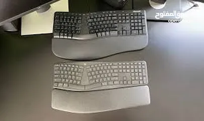  5 Keyboard MICROSOFT ERGONOMIC DESKTOP كيبورد مايكروسوفت  ايركونومك