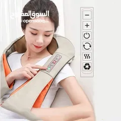  3 جهاز مساج الرقبة و الاكتاف و الظهر  و تدليك كامل