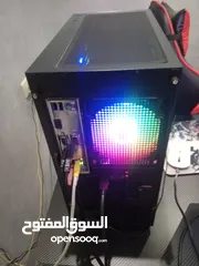  1 كمبيوتر مشروح جميع مواصفاته بوصف الاعلان وللبيع مع الشاشة استعماله استعمال طالب توجيهي