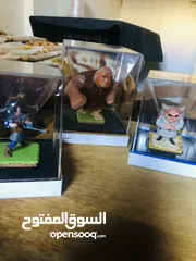  19 مجسمات العاب سوبر سيل و كلاش اف كلانس نادره و اصلية من الشركة نفسها
