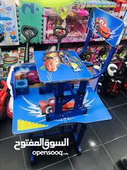  7 السعر 23 شامل التوصيل داخل عمان عرض خاص على مكتب الدراسة للاطفال مع مقعد فقط من island toys