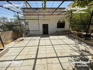  1 بيت مستقل مع ارض مشجرة بحي جعفر الطيار