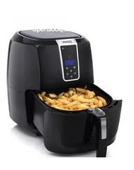  1 مقلاي هوائيه Princess Air Fryer 5.2L 1800 Watt Black